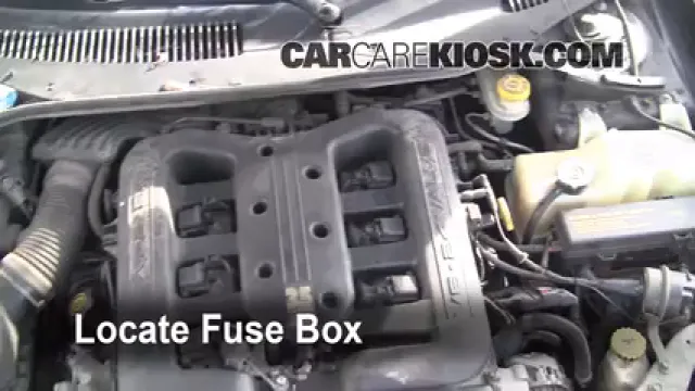 2001 Chrysler LHS 3.5L V6 Fusible (moteur) Contrôle